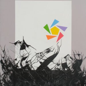 k k 20 la armonÍa the harmony acrílico sobre lienzo acrylic on canvas 107 x 87 cm